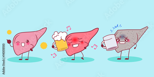liver with health problem