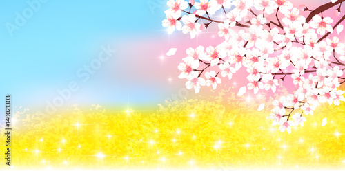 桜　花　春　背景