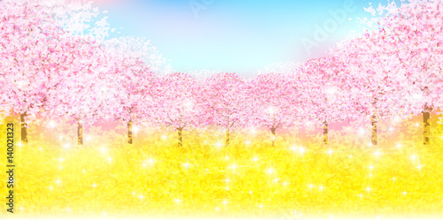 桜　花　春　背景