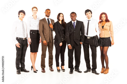 Multi-ethnic Business Team