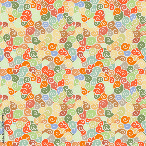 Seamless swirl pattern.