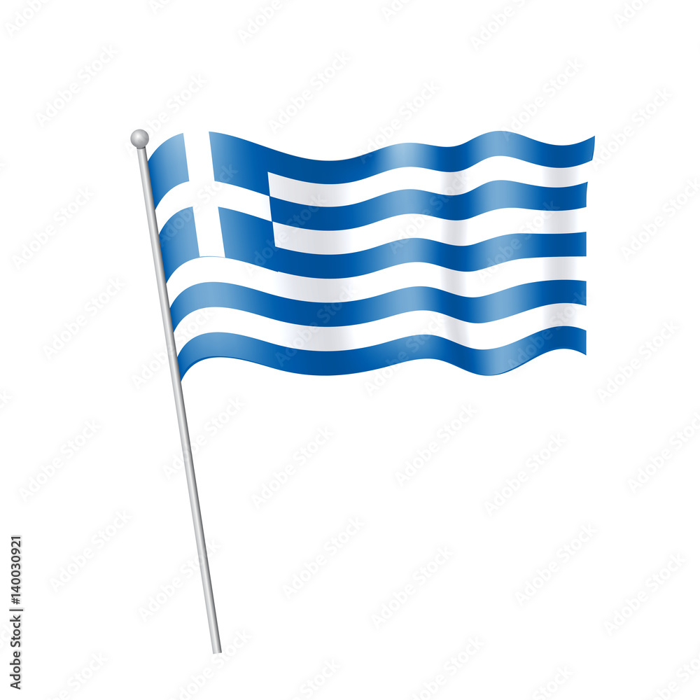Fototapeta premium flag of greece