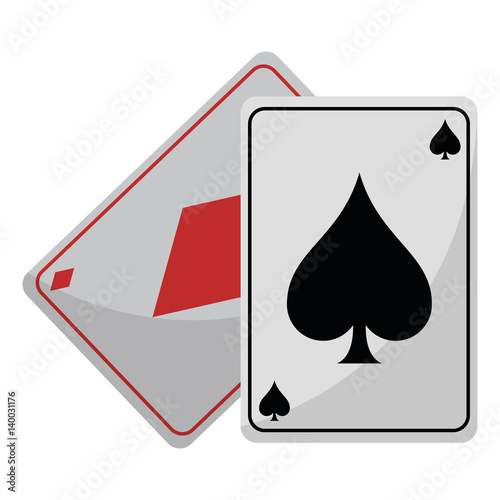 april fools  day card aces vector illustration eps 10