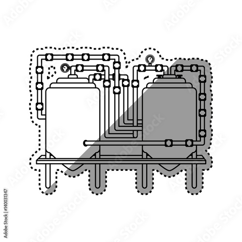 Beer and brewery icon vector illustration graphic design