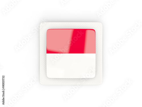 Square carbon icon with flag of indonesia Free Download Square carbon icon with flag of indonesia - GFXLoad