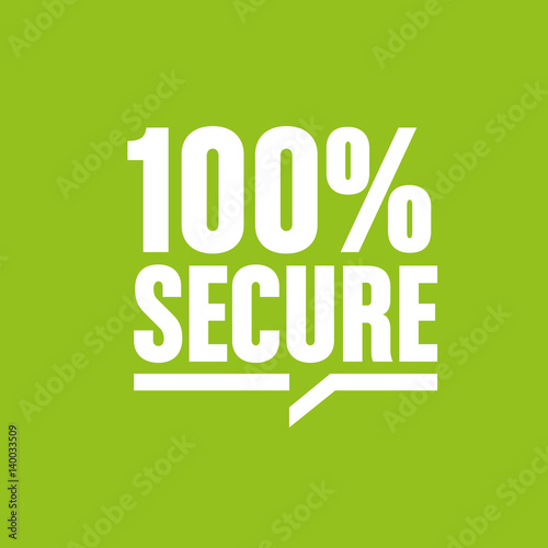 100% secure