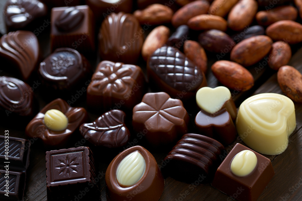 chocolate still life