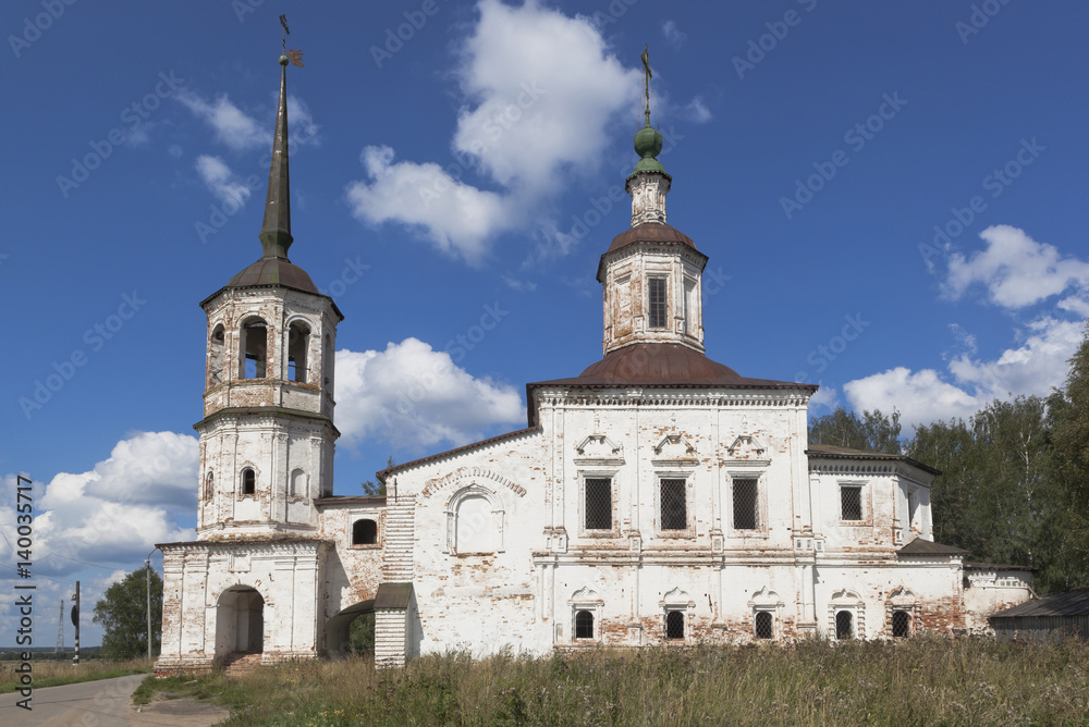 Church of Elijah the Prophet in Veliky Ustyug, Vologda region, Russia