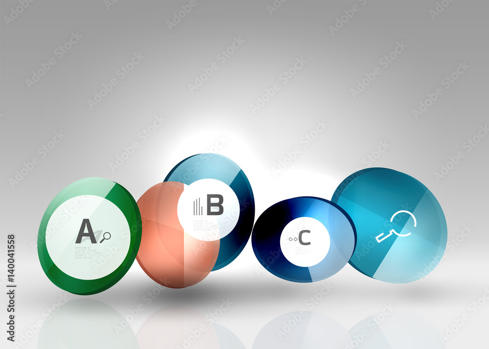 Circle abstract background Circle abstract background