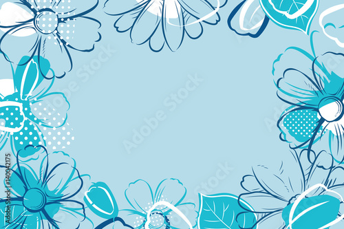 Spring season banner template background with colorful flower.Can be use voucher  wallpaper flyers  invitation  posters  brochure  coupon discount.