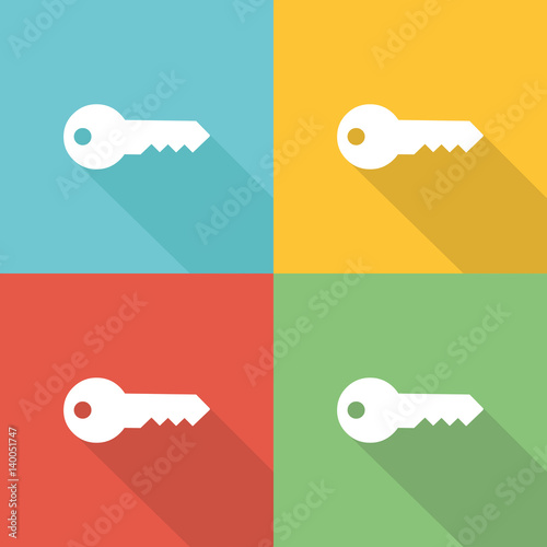 Keywords Flat Icon Concept