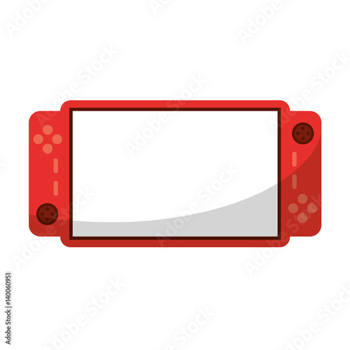 video game console portable vector illustration eps 10