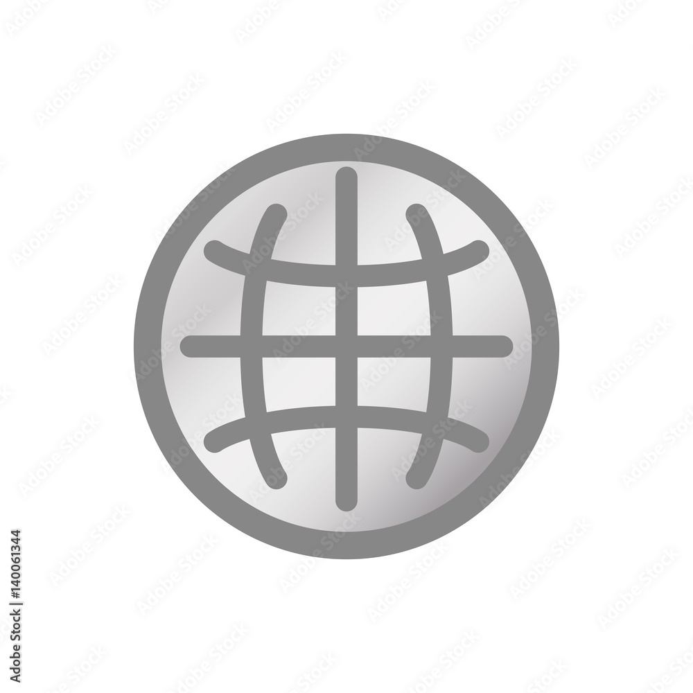 Sphere global symbol icon vector illustration graphic design Sphere global symbol icon vector illustration graphic design