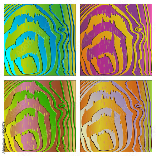 colored wood texture