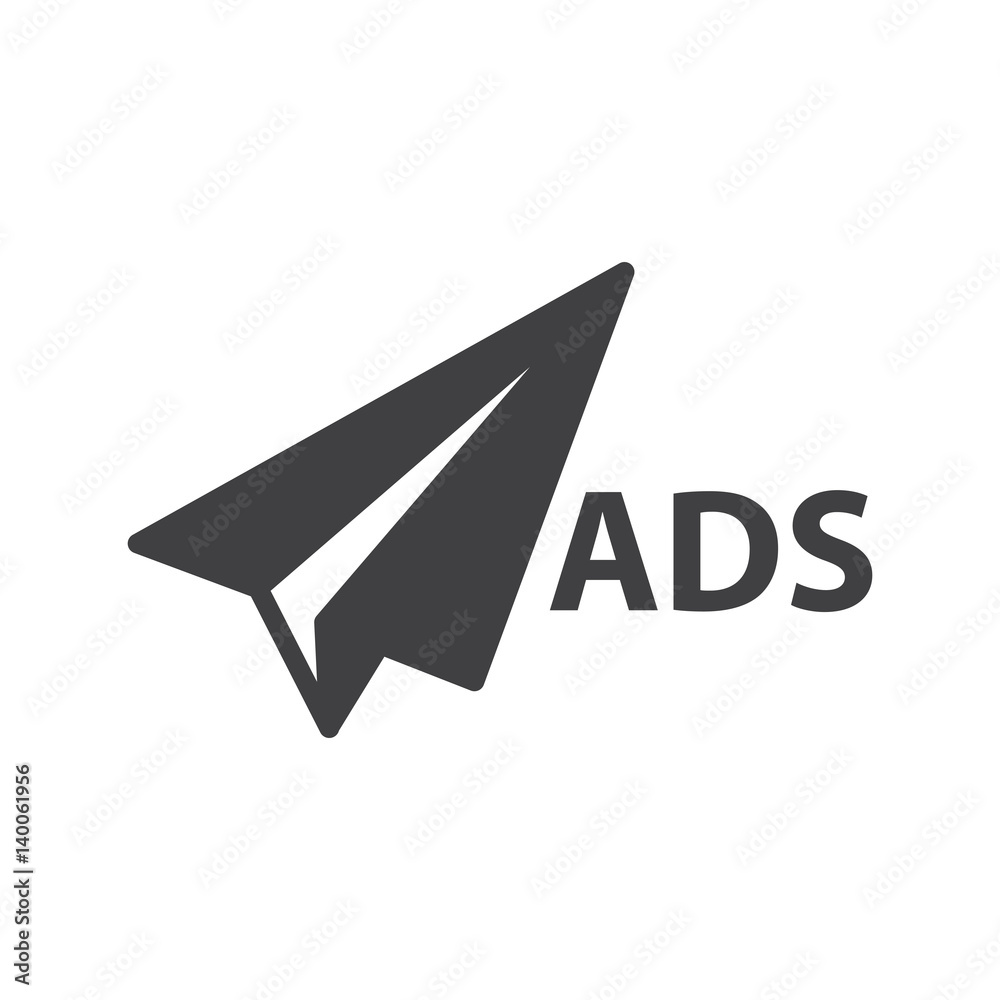 rocket paper Advertisement black icon rocket paper Advertisement black icon