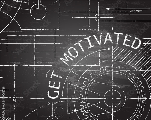 Get Motivated Blackboard Machine
