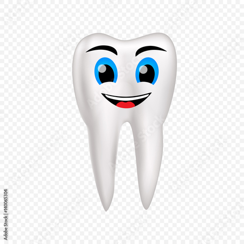 Smile healthy tooth