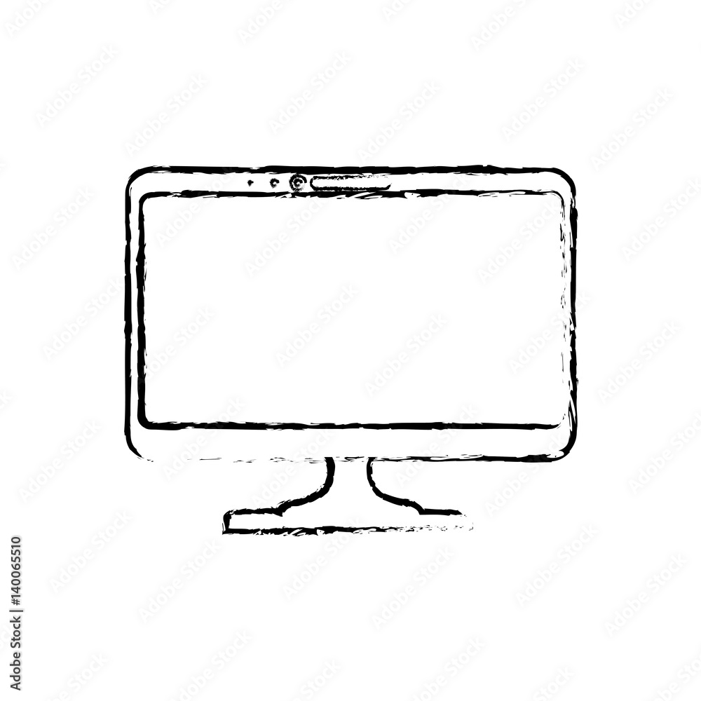 Computer screen technology icon vector illustration graphic design Computer screen technology icon vector illustration graphic design