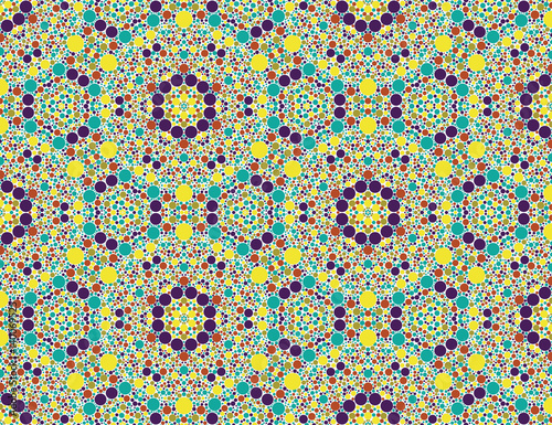 Vector Seamless geometry pattern flower  Abstract geometric background  for print and fashion designing