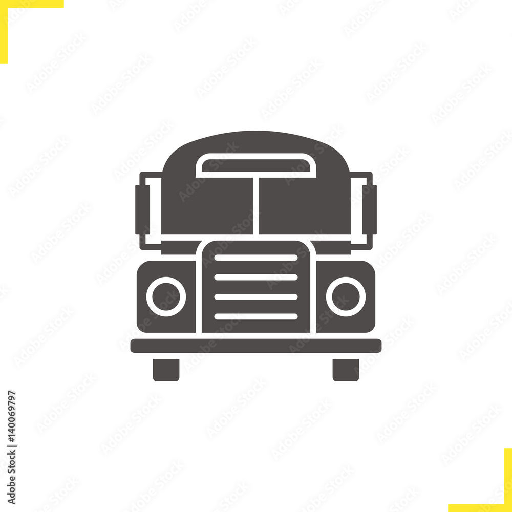 School bus icon School bus icon