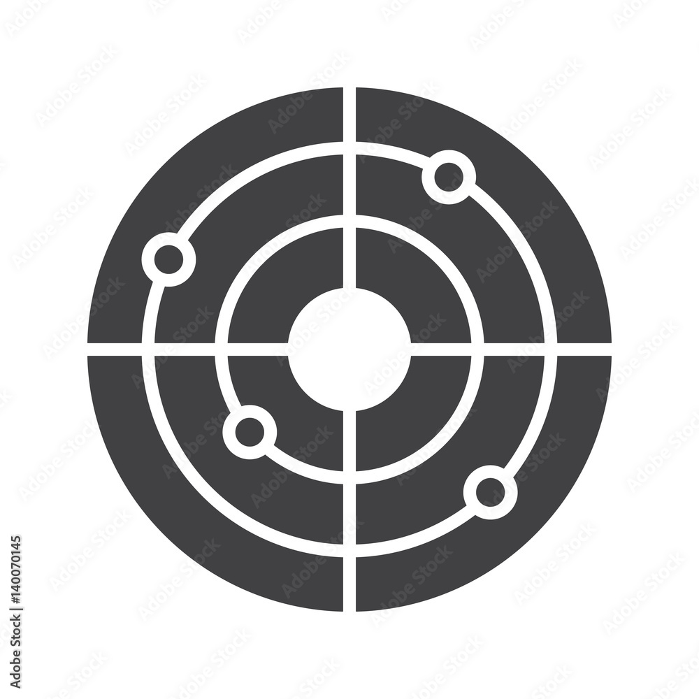 Shooting range icon Shooting range icon