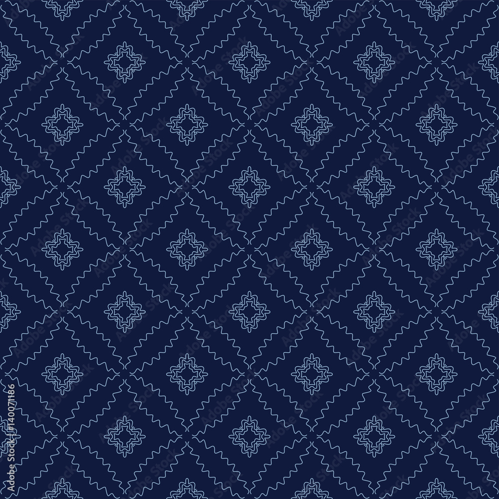 Vector Seamless geometry pattern flower, Abstract geometric background, print, retro texture, fashion design Vector Seamless geometry pattern flower, Abstract geometric background, print, retro texture, fashion design