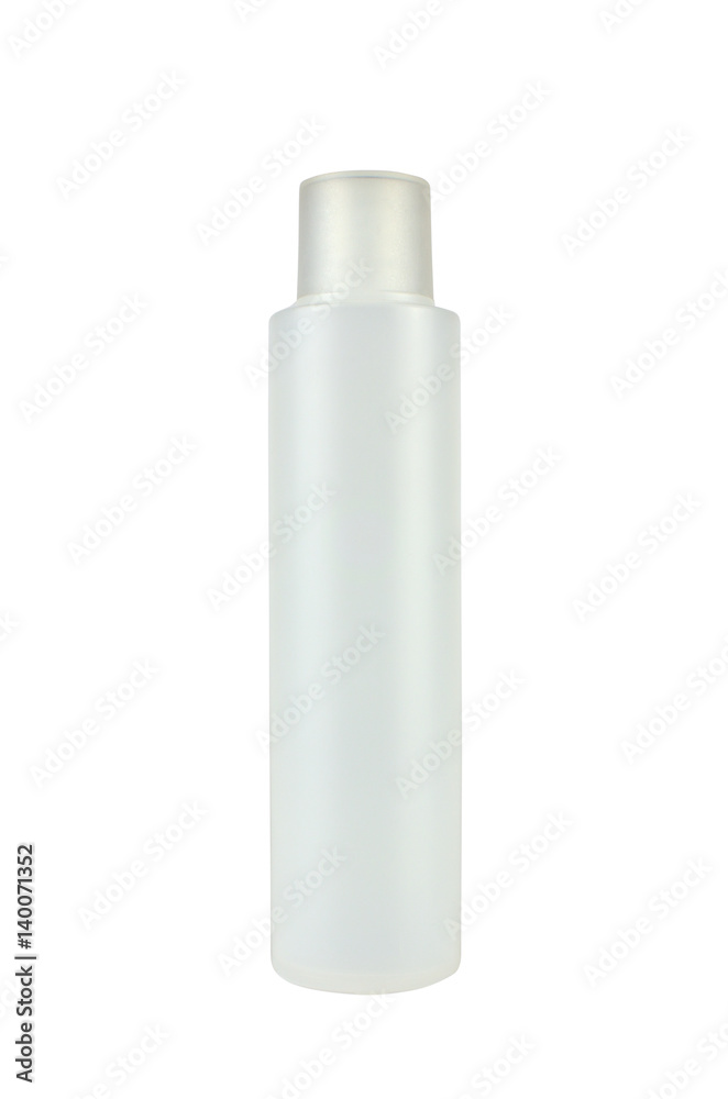 White plastic container for liquid substances White plastic container for liquid substances