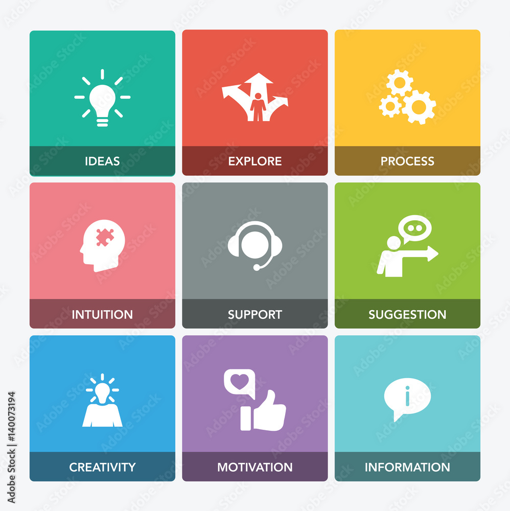 INSPIRATION ICON SET INSPIRATION ICON SET