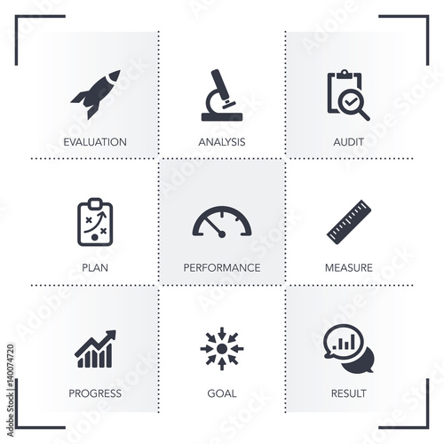 ASSESSMENT ICON SET