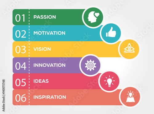 Excellence Marketing Infographic Concept