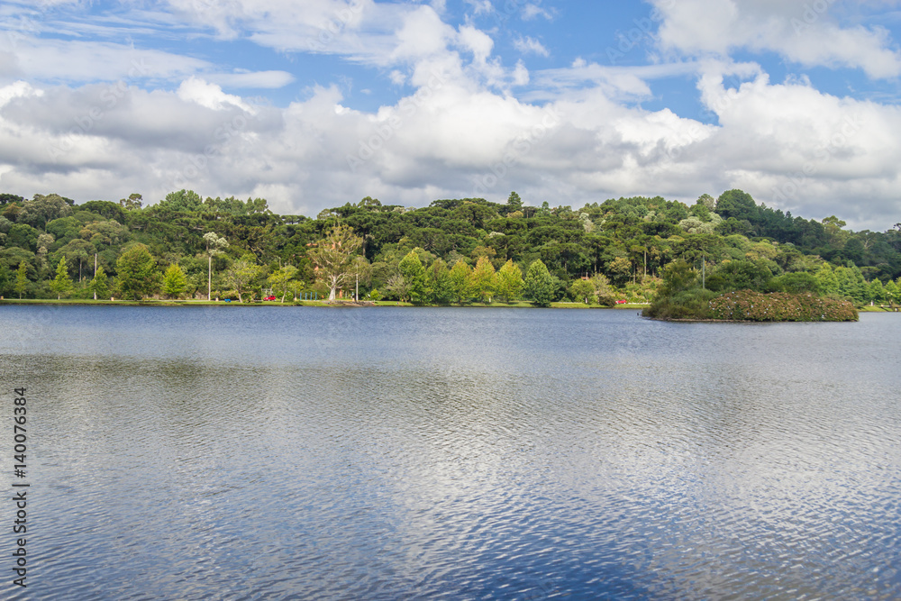 Fototapeta premium Sao Bernardo lake