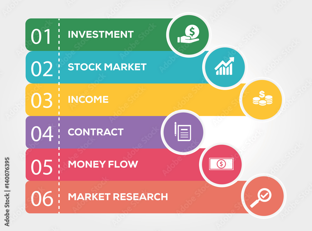 Analysis and Investment Infographic Concept Analysis and Investment Infographic Concept