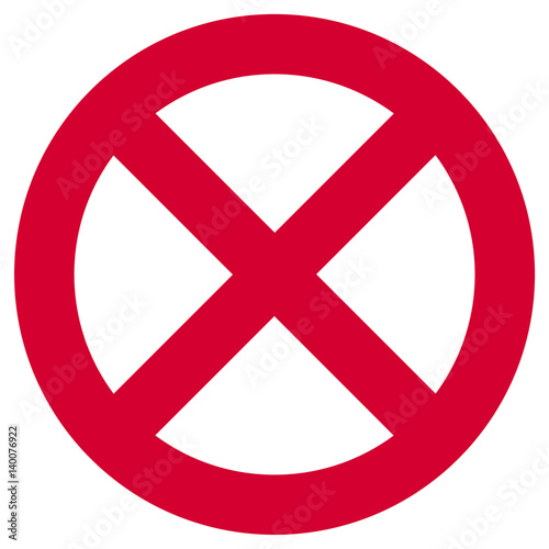 Free Download No Entry Cancel Stop Sign - GFXLoad