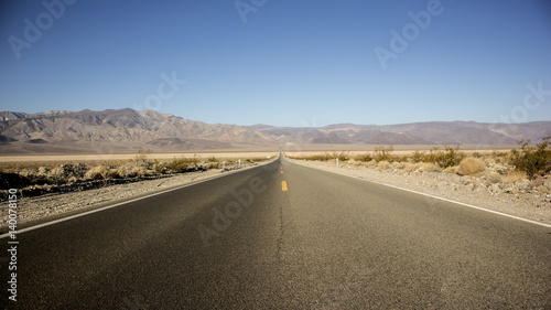 Desert road USA