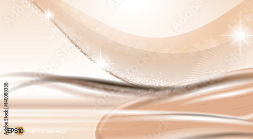 Digital Vector Pink waves Background with sparkles and lights. Ready for product placement and infographic, poster, ads, print or magazine