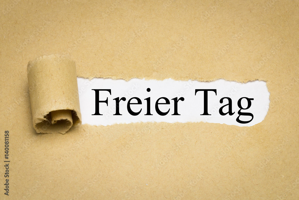 Freier Tag StockFoto Adobe Stock