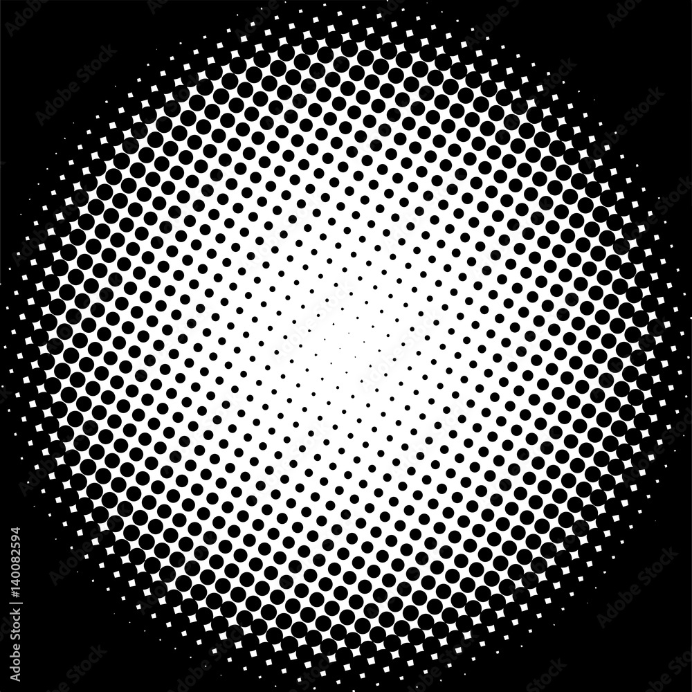 halftone Circle dots pattern background