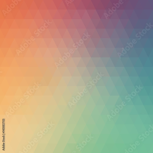 Colorful abstract design geometric background photo