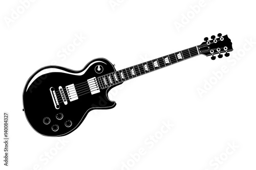  Guitar silhouette