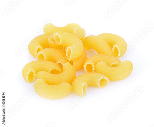 italian pasta isolated on white background