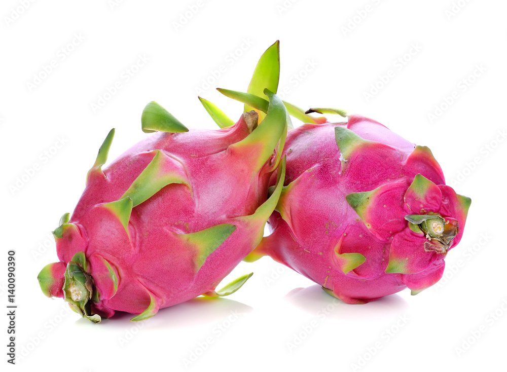 Dragon fruit isolated on white background Dragon fruit isolated on white background
