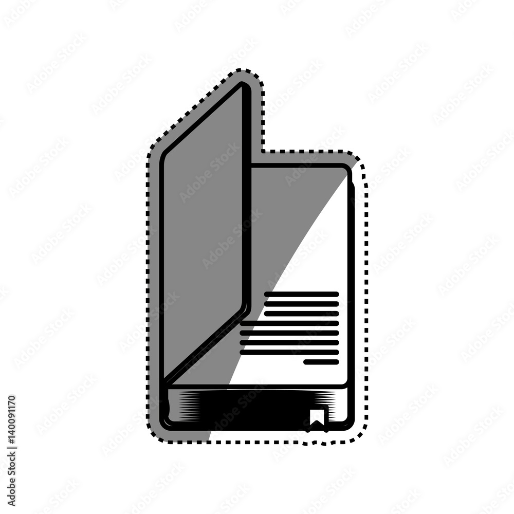 Book and education icon vector illustration graphic design