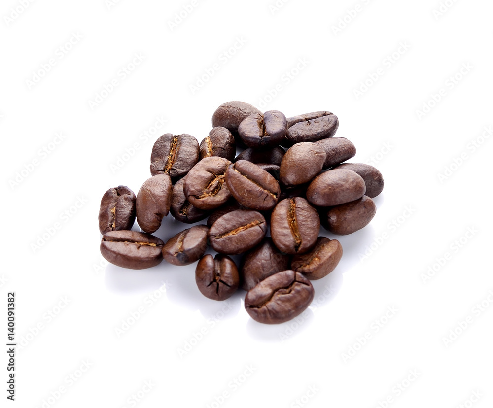 Coffee bean isolated on white background Coffee bean isolated on white background