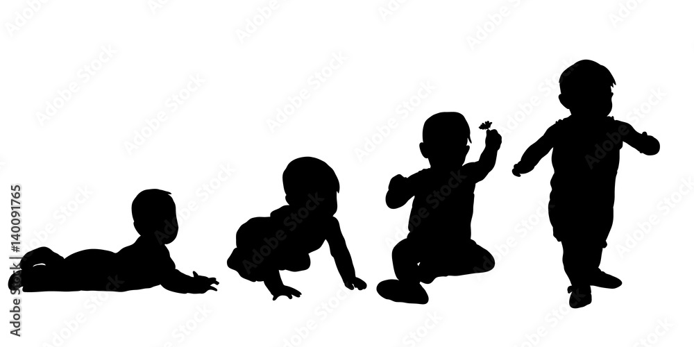 63,300+ Child Silhouettes Stock Illustrations, Royalty-Free Vector