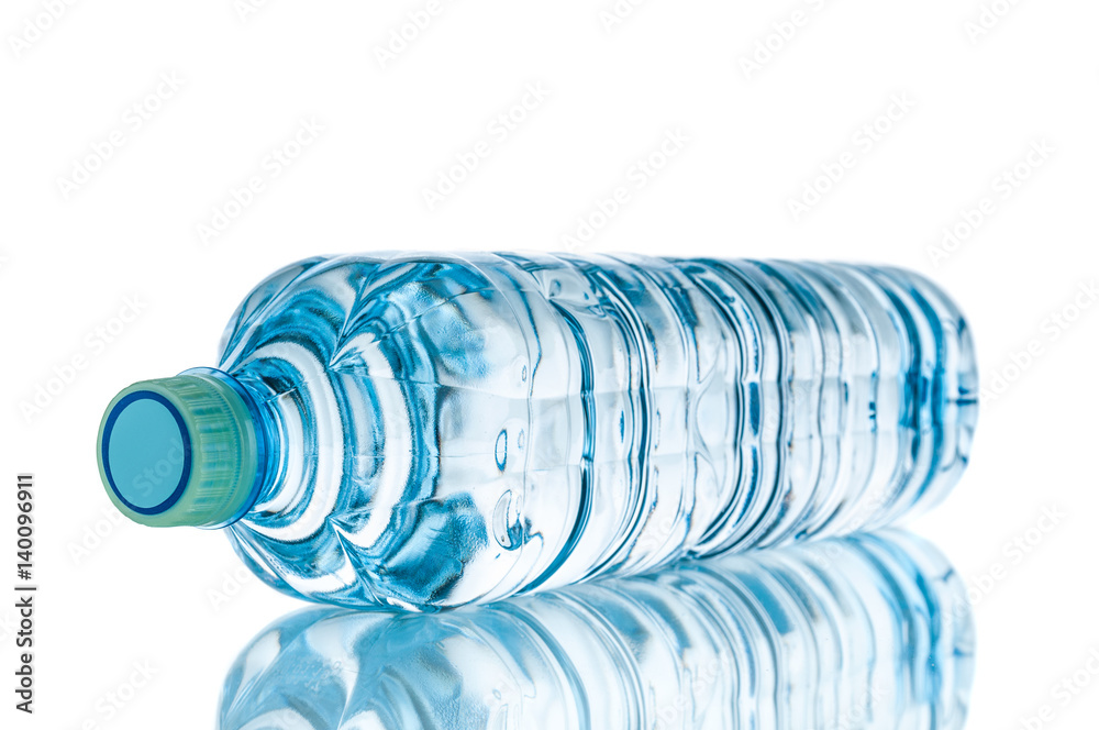 Bottle of soda water on white background Bottle of soda water on white background