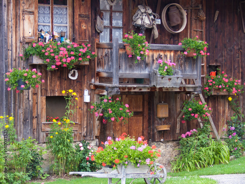 notre dame de bellecombe,savoie,france photo