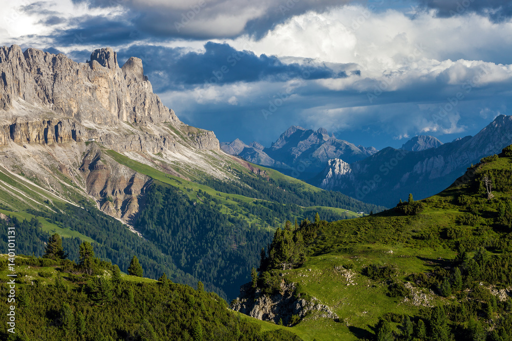 Beautiful landscape in Dolomites, northern Italy