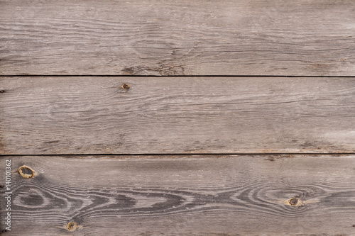 Fence of old gray boards.