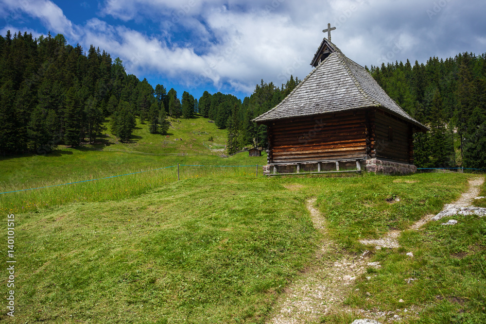 Abandoned Wooden church Abandoned Wooden church
