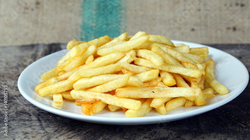 French fries, chips or finger chips are served hot, either soft or crispy, and are generally eaten as part of lunch or dinner or by themselves as a snack